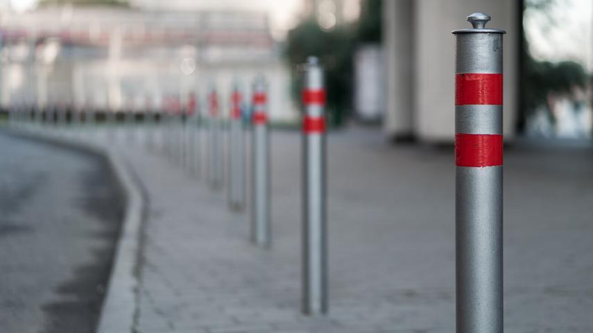 парковочные барьеры в Тбилисской