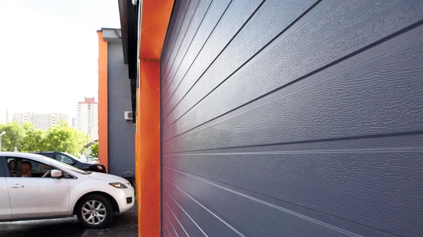 ворота из сэндвич-панелей в Тбилисской